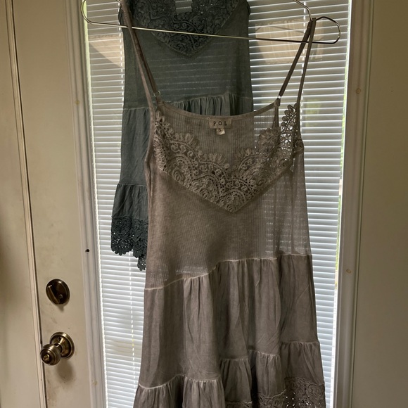 POL Gray Multiple use top: Dress, Tunic, Camisoles NWOT - Picture 12 of 16